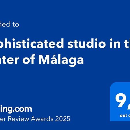 Sophisticated Studio In The Center Of Malaga Exterior photo